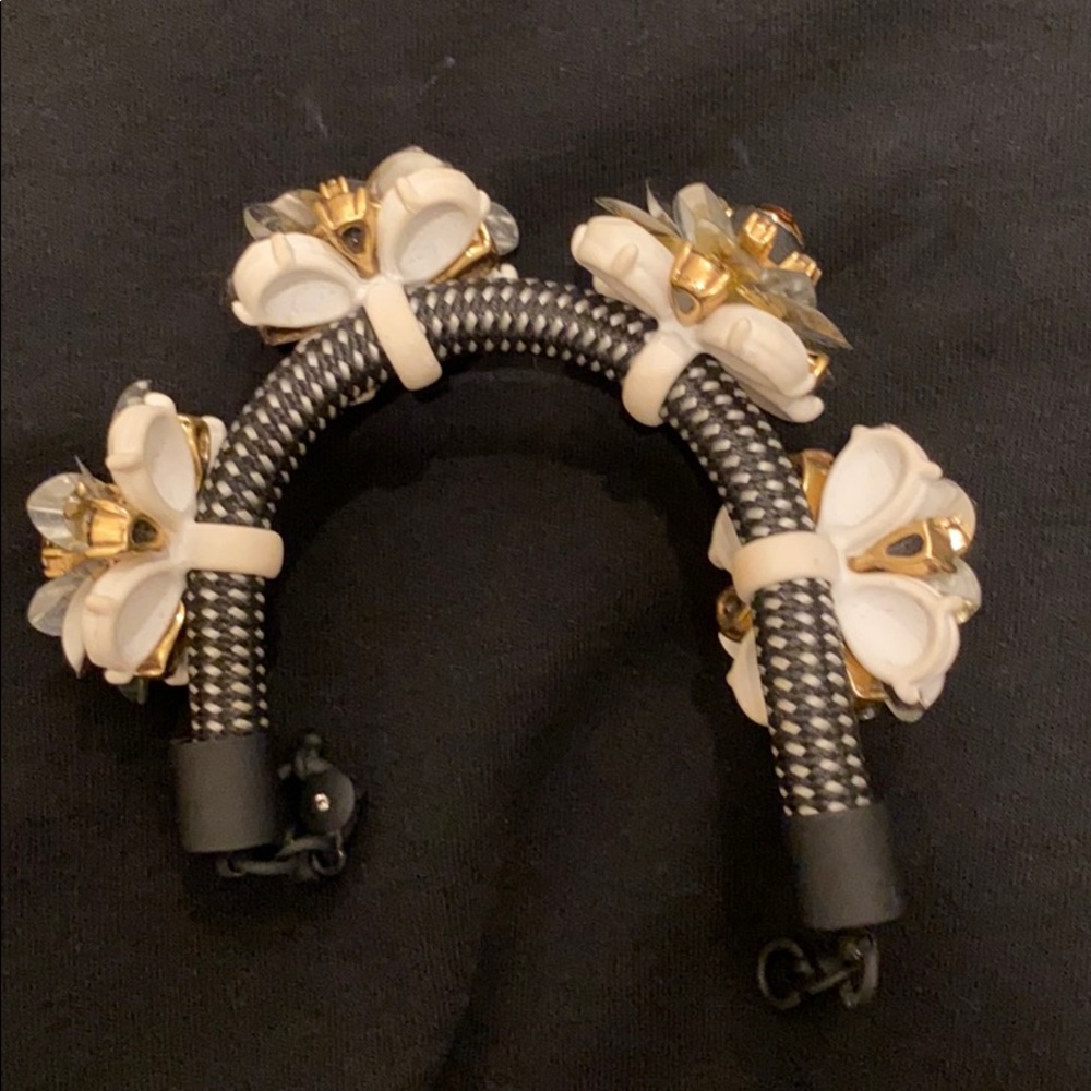 Jcrew Flower Statement Bracelet - image 3